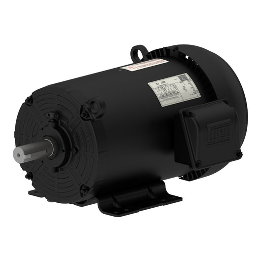 Weg Electric 00318ET3E182TF2-S, 3 Hp, 1800 Rpm, 182/4T FR, 230/460//190-220/380-415 Vac, TEFC, 3 PH, Foot-mounted, Rolled Steel Premium Efficiency.