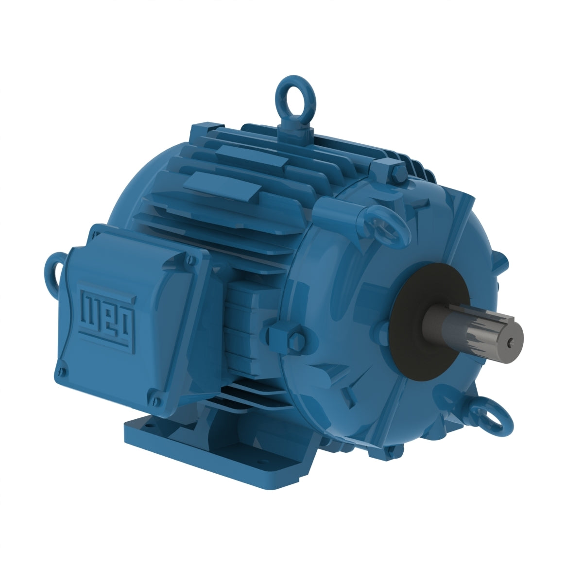 Weg Electric 00512AT3ECT215TF1-W2, 5 Hp,1200 Rpm, 213/5T Frame, 208-230/460//380 Vac, TEAO, 3 PH, Foot-mounted, W22 Cooling Tower NEMA Premium Efficiency.