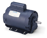 Leeson Electric 100010.00, 1/3 HP, 1800 RPM, 56 FR, DP, 115/208-230 Vac, 1 PH, Resilient Base, General Purpose