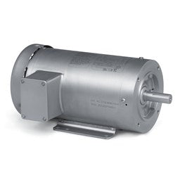 Baldor Electric CSSEWDM3554T-5, 1 1/2 HP, 1800 RPM, 145TC FR, 575 Vac, 3 PH, TEFC, C-Face with Base, Washdown Duty