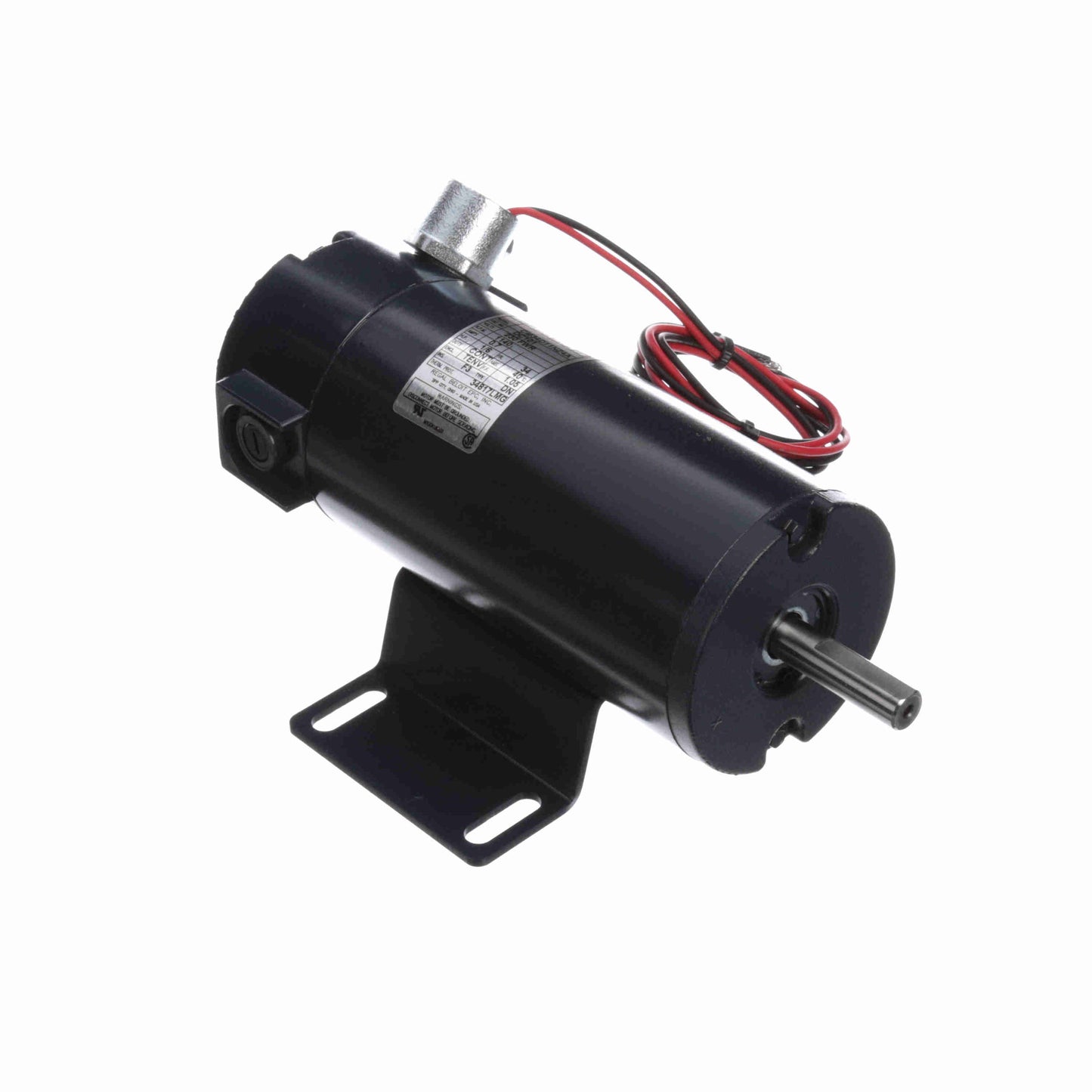 Century Electric DC101, 1/6 Hp, 1200 Rpm, 34 FR, 230 Vac, TENV, Rigid Base, General Purpose Motor.