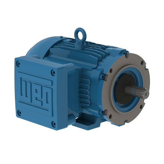 Weg Electric 00518XT3H184TC, 5 Hp, 1800 Rpm, 182/4TC FR, 575 Vac, TEFC, 3 PH, Foot-mounted, Explosion-proof Motor.