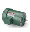 Leeson Electric 114638.00, 1 HP, 1800 RPM, 56C FR, 208-230/460 Vac, 3 PH, C Face Less Base, TEFC, General Purpose