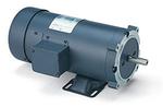 Leeson Electric 108022.00, 1 HP, 1750 RPM, S56C FR, TEFC, 90 Vdc, C-Face W/Removable Base, DC Motor