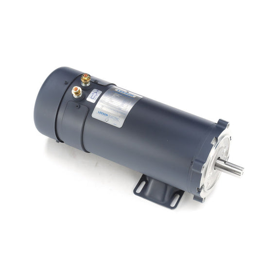 Leeson Electric 109106.00, 2 HP, 1800 RPM, S56CZ FR, TEFC, 24 Vdc, C-Face W/Removable Base, Low Voltage DC Motor