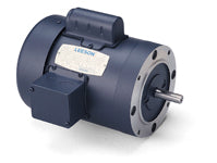 Leeson Electric 110041.00, 1 HP, 1800 RPM, 56C FR, TEFC, 115/208-230 Vac, 1 PH, C Face Less Base, General Purpose