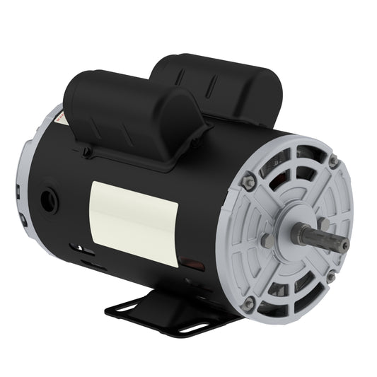 Weg Electric 00236OT1B56-S, 2 Hp, 3600 Rpm, 56H FR, 115/208-230 Vac, ODP, 1 PH, Foot-mounted, Rolled Steel.