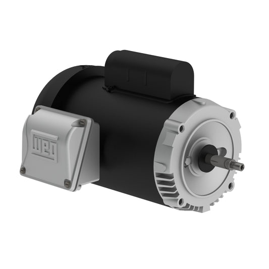 Weg Electric .5036ES1BJPRW56J-S, 1/2 Hp, 3600 Rpm, W56J FR, 115/208-230 Vac, 1 PH, TEFC, Footless, General Purpose Motor