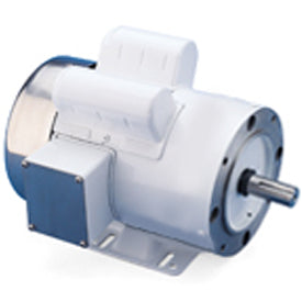 Leeson Electric 113580.00, 1/3 HP, 3600 RPM, 56C FR, TEFC, 115/208-230 Vac, 1 PH, C Face Less Base, Washguard