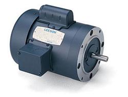 Leeson Electric 113923.00, 3/4 Hp, 1500 Rpm, 56C FR, 110/220 Vac, 1 PH, 50 HZ, TEFC, C-Face Less Base, IP54, 50 HZ Motor, Special Voltage Motor