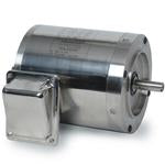 117272.00, 3/4 HP, 1800 RPM, 56C FR, TENV, 208-203/460 Vac, 3 PH, C Face Less Base, All Stainless