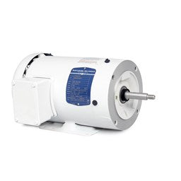 Baldor Electric CJEWDM3555, 2 HP, 3600 RPM, 56J FR, 230/460 Vac, 3 PH, TEFC, Footles, Washdown, Jet Pump.