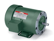 Leeson Electric 119417.00, 2 HP, 3600 RPM, 56C FR, TEFC, 208-230/460 Vac, 3 PH, C Face w/Base, General Purpose