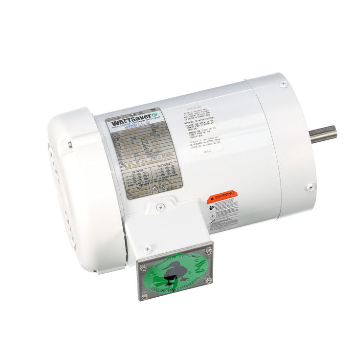Leeson Electric 119462.00, 3 HP, 3500 RPM, 56C FR, 208-230/460 Vac, 3 PH, TEFC, Jet Pump Motor.