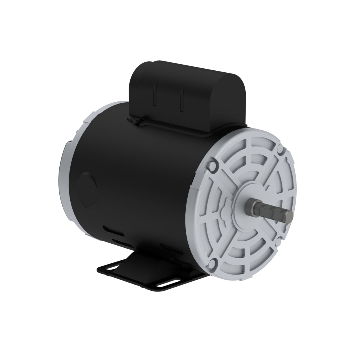 Weg Electric .1618OS1B48-S, 4/25 Hp, 1800 Rpm, 48 FR, 115/208-230 Vac, ODP, 1 PH, Foot-mounted, Rolled Steel.