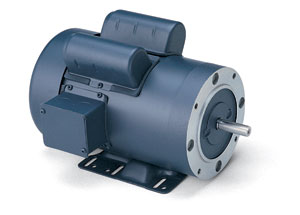 Leeson Electric 121681.00, 1 1/2 HP, 1800 RPM, 145TC FR, TEFC, 115/208-230 Vac, C Face w/Base, General Purpose