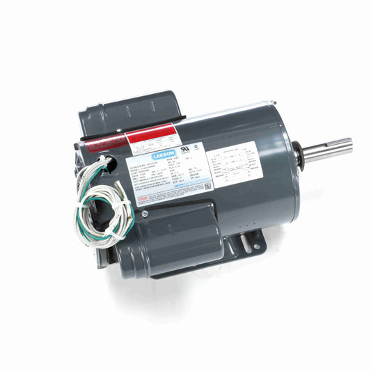 Leeson Electric 122122.00, 3 HP, 3600 RPM, 145TZ FR, 230 Vac, 1 PH, TENV, Rigid Base, Crop Dryer Motor.