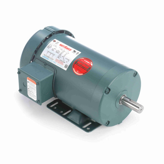 Leeson Electric LM33573, 3 HP, 1800 RPM ,182TC FR, 230/460 Vac, 3 PH, TEFC, General Purpose Motor.