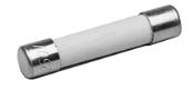 KB Electronics 9738, Plug-in Fuse, .65 DC Amps, 1/15 HP @ 90 VDC, 1/8 HP @ 230 VDC