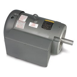 Baldor Electric CL3711T, 10 Hp, 3600 Rpm, 215TC FR, 230 Vac, 1 PH, TEFC, C-Face w/ Base, No Drip Cover, General Purpose Motor