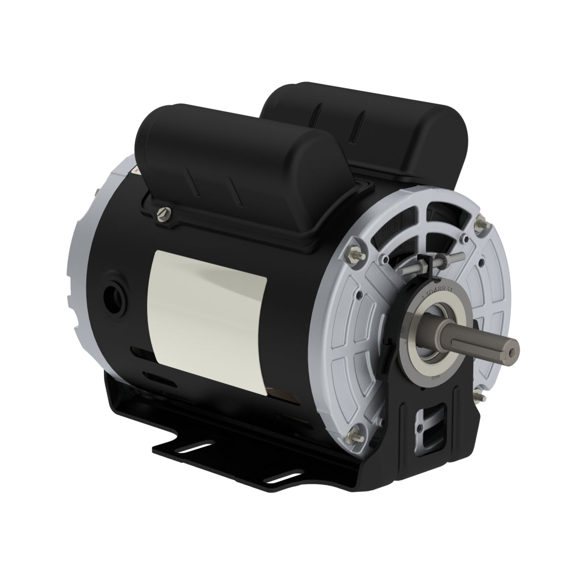 Weg Electric 00218OT1BRBO56H-S, 2 Hp, 1800 Rpm, 56H FR, 115/208-230 Vac, ODP, 1 PH, Foot-mounted, Rolled Steel.