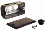 Bodine Electric 0982, Steel Terminal box kit for 34R, 42R, and 48R Motor and Gearmotors