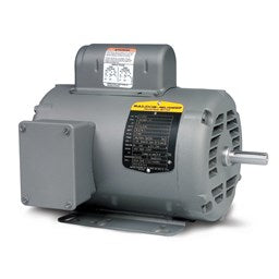 Baldor Electric L1209M, 1/2 Hp, 1800 Rpm, 48 FR, 115/230 Vac, 1 PH, ODP, Foot Mounted, General Purpose Motor