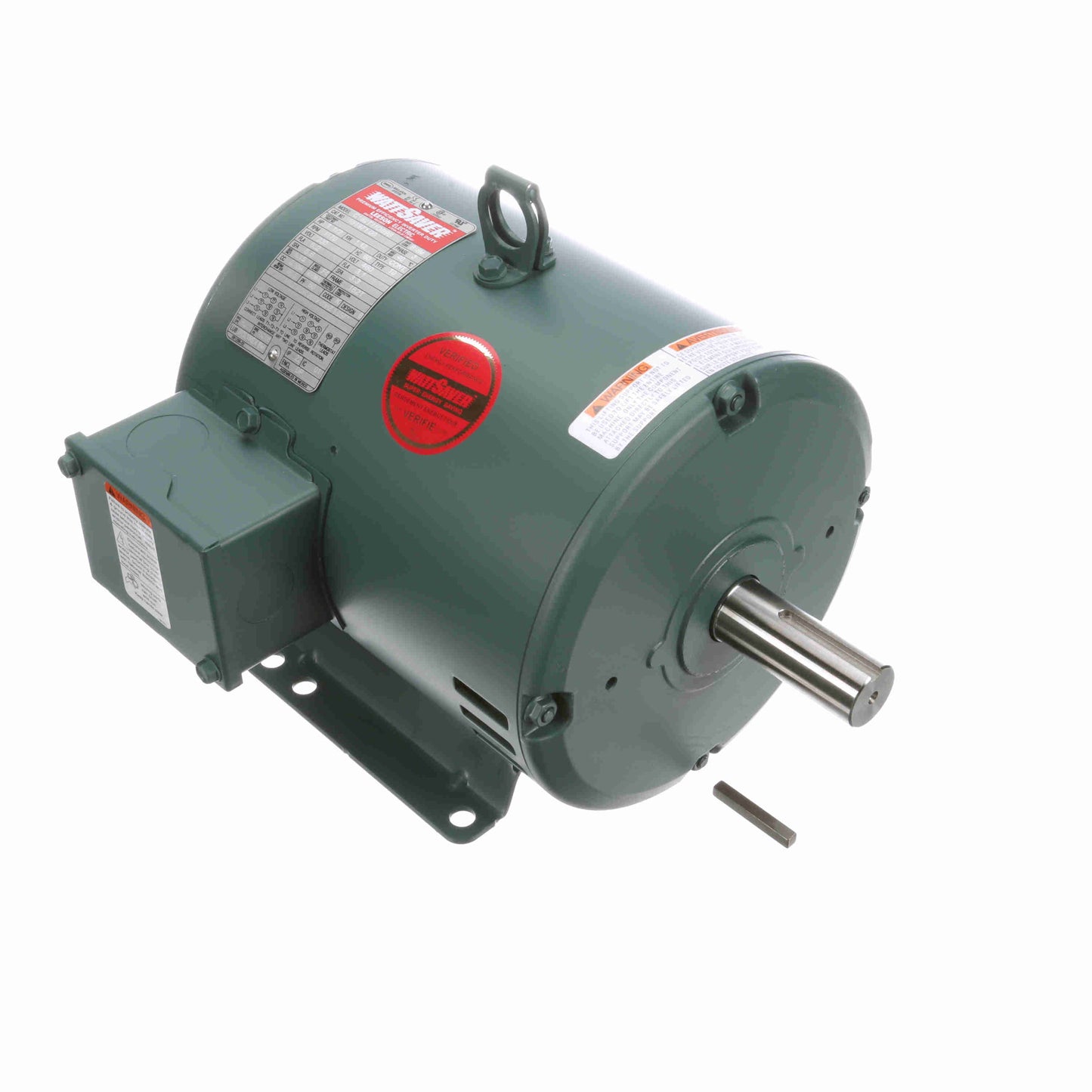 Leeson Electric 131971.00, 1 1/2 HP, 1200 RPM, 182T FR, 230/460 Vac, 3 PH, DP, Rigid Base, General Purpose.