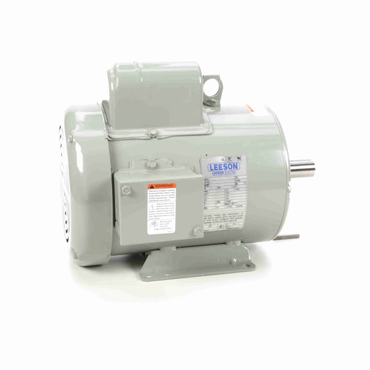 Leeson Electric 132640.00, 3 HP, 3600 RPM, 182T FR, 115/208-230 Vac, 3 PH, TEFC, Crop Dryer Motor.