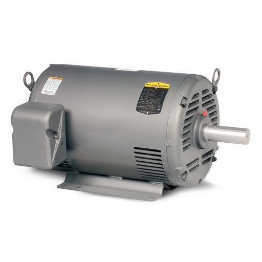 Baldor Electric M1219, 0.75-0.33 Hp, 1800/1200 Rpm, 460 Vac, 3 PH, ODP, Foot Mounted, Two Speed Motor, Two Windings
