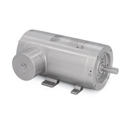 Baldor Electric CFSWDM3546T-5E  1 HP, 1800 RPM, 143TC FR, 575 Vac, 3 PH, TENV, C-Face with Base, Washdown Duty
