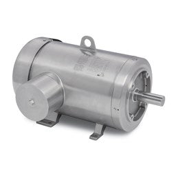 Baldor Electric JMFSWDM3711T-E, 10 Hp, 3600 Rpm, 215JM FR, 230-460 Vac, 3 PH, TEFC, Stainless Steel, Close-Coupled Pump Motor