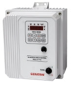 KB Electronics KBDA-42 White (9764), Digital AC Drives, Nema 4x Inverter 1 HP, 460 Vac 3-Phase Input, 460 Vac 3-Phase Output, Nema 4x Enclosure, Variable Frequency Drives