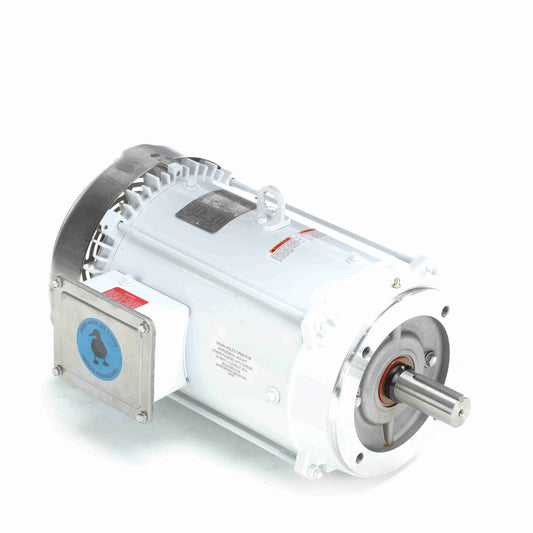 Leeson Electric 141269.00, 10 HP, 3600 RPM, 215TC FR, 230/460 Vac, 3 PH, TEFC, C-Face With Base, JM Pump, Washdown Duty Pump Motor