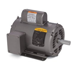 Baldor Electric L1318T, 1 Hp, 1800 Rpm, 143T FR, 115/230 Vac, 1 PH, ODP, Foot Mounted, General Purpose Motor