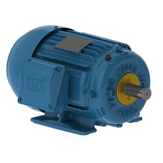 Weg Electric 00158ST3QIE145T-W22, 1 1/2 Hp, 1800 Rpm, 143/5T FR, 460 Vac, TEFC, 3 PH, Foot-mounted, Rolled Steel.