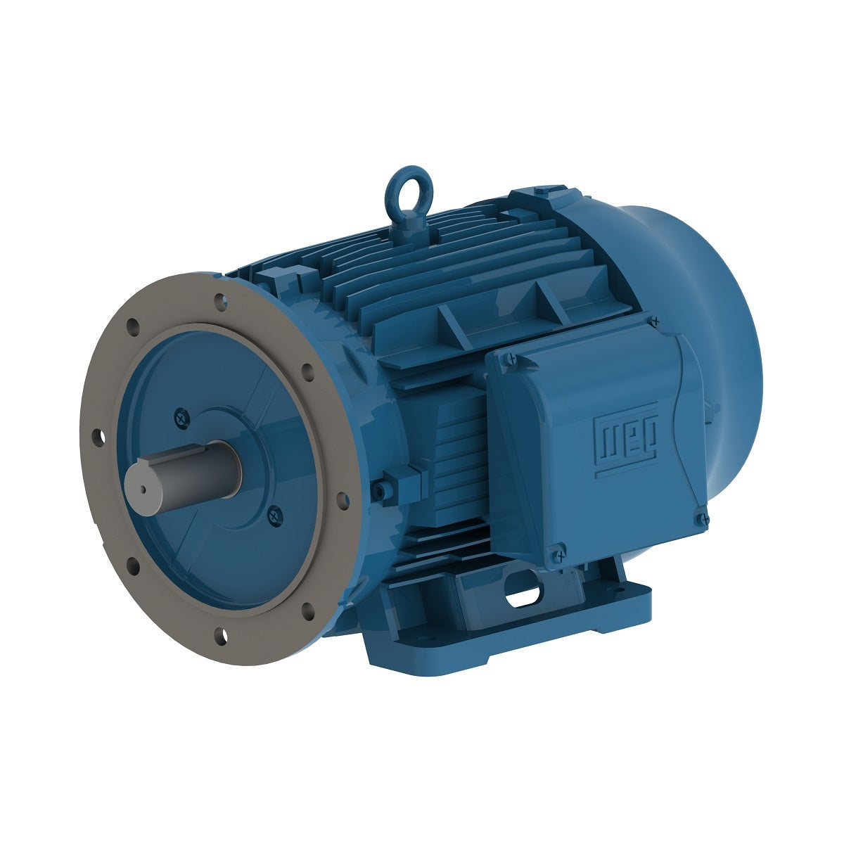 Weg Electric 01136ET3Y160MFF-W22, 15 Hp, 3600 Rpm, 160M Frame, 460//380-415 Vac, TEFC, 3 PH, Foot-mounted.