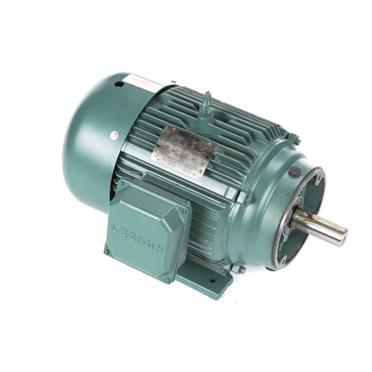 Leeson Electric 170138.60, 7 1/2 HP, 1200 RPM, 254TC FR, TEFC, 208-230/460 Vac, 3PH, C Face w/Base, General Purpose