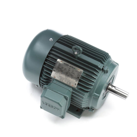 Leeson Electric 170158.60, 7 1/2 HP, 3600 RPM, 213T FR, TEFC, 208-230/460 Vac, 3 PH, Rigid Base, General Purpose