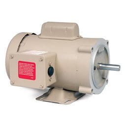 Baldor Electric CFDL3510M 1 Hp, 1800 Rpm, 56CH FR, 115/230 Vac, 1 PH, TEFC, C-Face, Foot Mounted, Farm Duty Motor