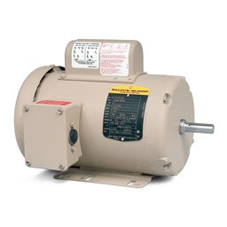 Baldor Electric FDL3501M, 1/3 Hp, 1800 Rpm, 56 FR, 115/230 Vac, 1 PH, TEFC, Foot Mounted, Farm Duty  Motor