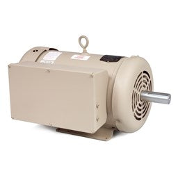 Baldor Electric FDL3737TM, 10 Hp, 1800 Rpm, 215T FR, 230 Vac, 1 PH, TEFC, Foot Mounted, Extra High Torque Farm Duty Motor
