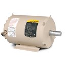 Baldor Electric AFM3532, 3 Hp, 3600 Rpm, 145T FR, 208-230/460 Vac, 3 PH, TEAO, Foot Mounted, Aeration Fan Motor