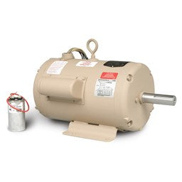 Baldor Electric UCLE570 5-7.5 Hp, 3600 Rpm, 182TZ Frame, 230 Vac, Single Ph, OPAO, Universal Crop Dryer Motor