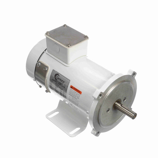 Century Electric DC149, 1/3 Hp, 1800 Rpm, S56C FR, 90 Vac, Rigid Base, TEFC, SCR Motor.