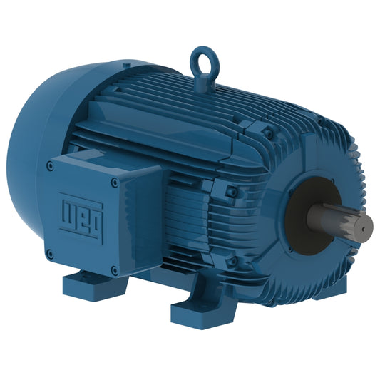 Weg Electric 03036XT3E286TS, 30 Hp, 3600 Rpm, 286TS Frame, 230/460//380 Vac, TEFC, 3 PH, Foot-Mounted, Premium Efficiency.