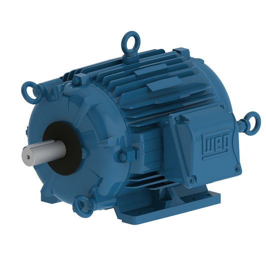 Weg Electric 01012AT3PCT256T-W22, 10  Hp, 254/6T Frame,1200 RPM, 200 Vac, TEAO, 3 PH, Foot-Mounted, W22 Cooling Tower NEMA Premium Efficiency.