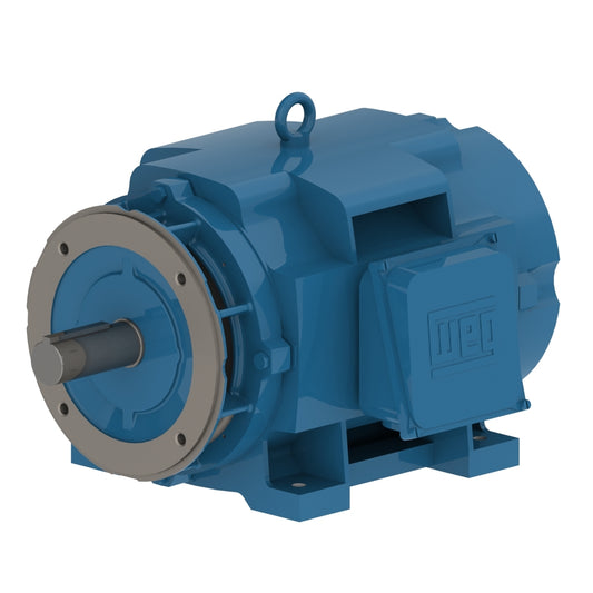 Weg Electric 12518OT3G405TSCF2, 125  Hp, 404/5TSC Frame, 1800 RPM, 460 Vac, ODP, 3 PH, Foot-mounted, ODP NEMA Premium Efficiency.