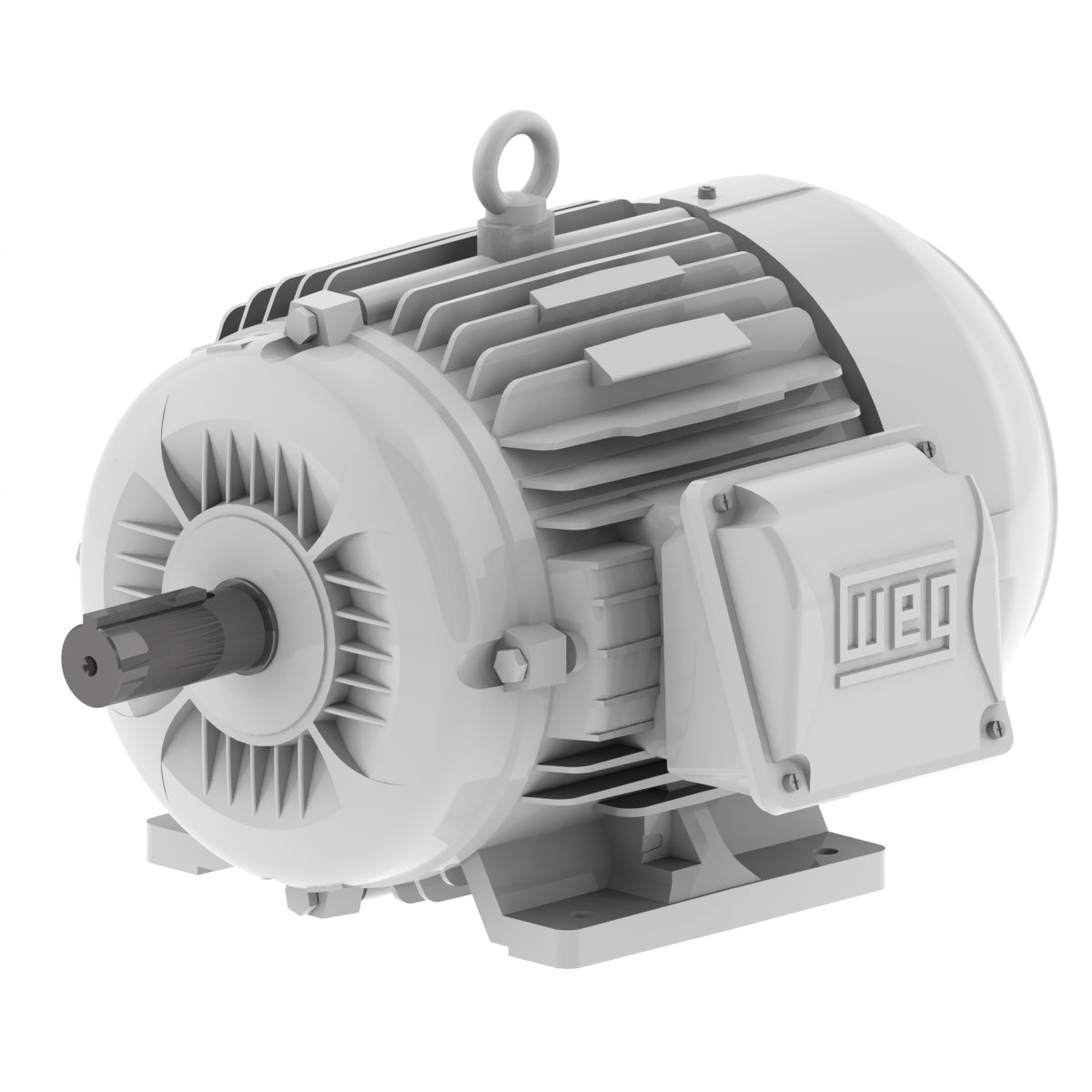 Weg Electric 00512ES3EOW215T-W22, 5 Hp, 1200 Rpm, 213/5T Frame, 208-230/460 Vac, TEFC, 3 PH, Foot-mounted, W22 Standard Efficiency.