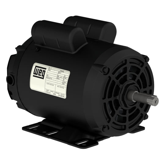 Weg Electric 00436OS1DCDG56HZ, 4 Hp, 3600 Rpm, G56HZ Frame, 230 Vac, ODP, 3 PH, Foot-mounted, Compressor Duty.